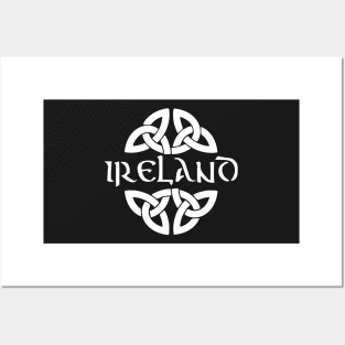 Ireland in a Celtic Design Posters and Art